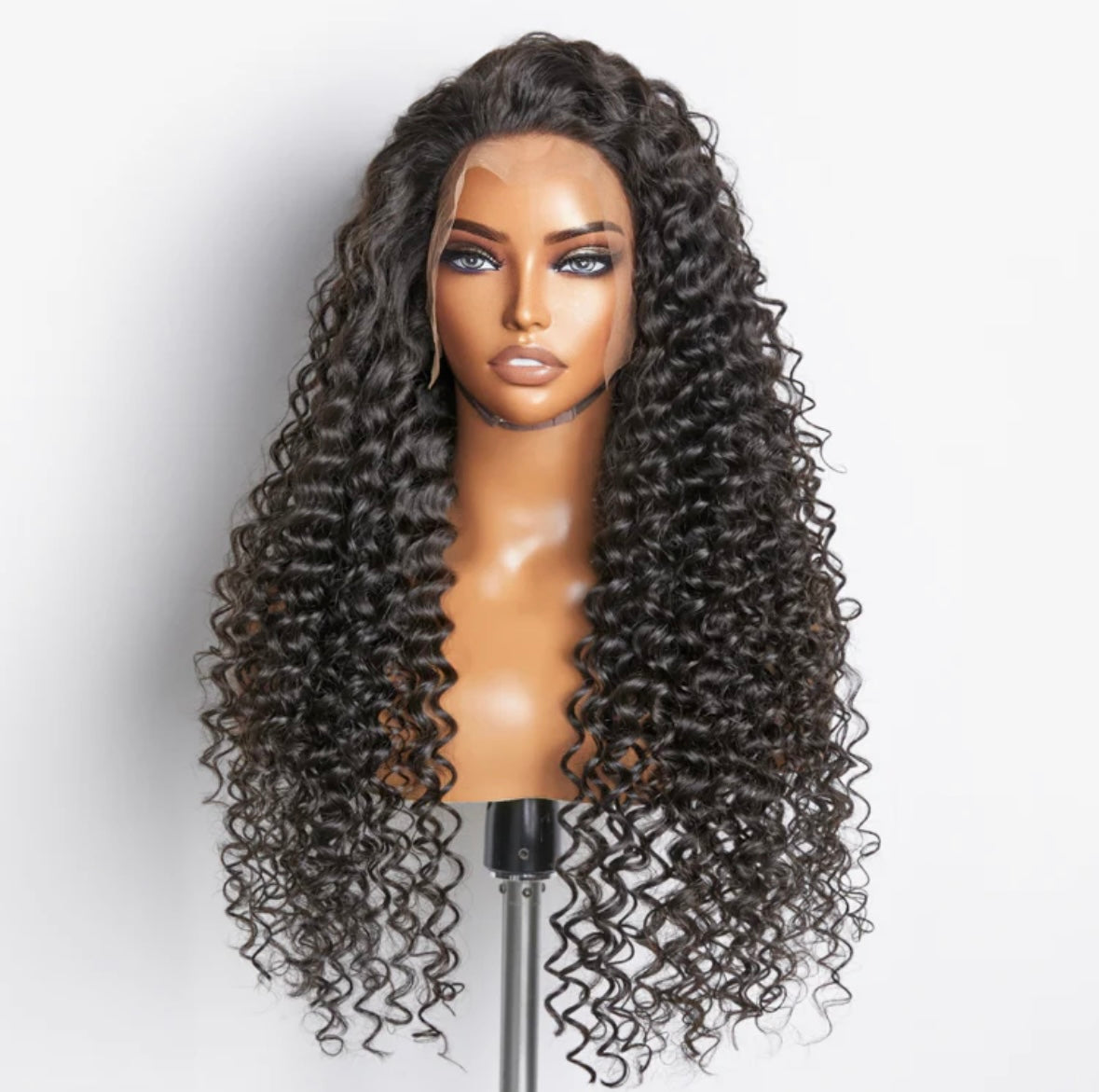 200% Density 13x4 Frontal Lace Deep Wave Wig